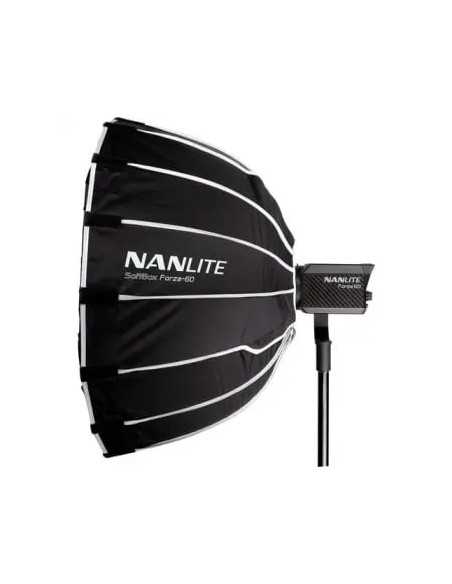 NANLITE Parabolic Softbox of Forza Mount + EC-FMM-60 Grid