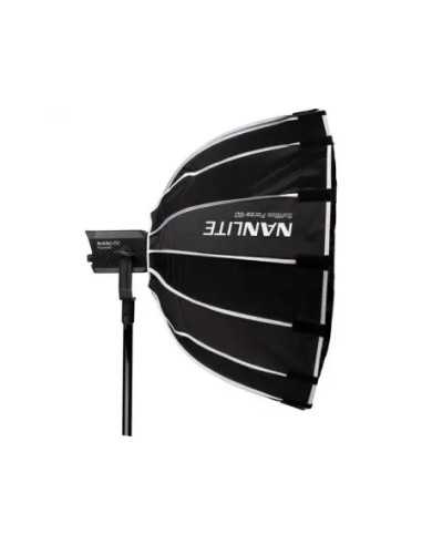 NANLITE Parabolic Softbox of Forza Mount + EC-FMM-60 Grid