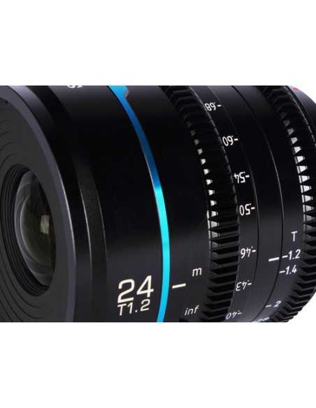 Sirui Night Walker 24mm T1.2 S35 Cine Lens (E-Mount, Black)