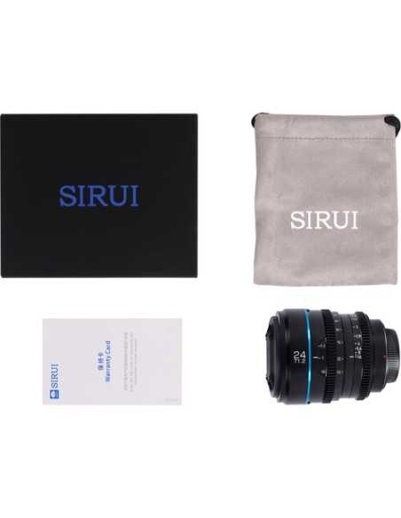 Sirui Night Walker 24mm T1.2 S35 Cine Lens (E-Mount, Black)