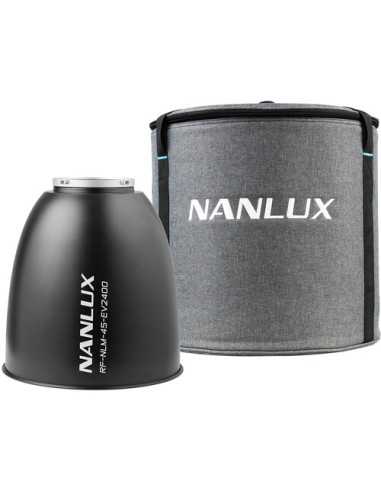 Nanlux Evoke 2400B Bi-Color LED Monolight Kit with 45° Reflector and Light-Only Flight Case