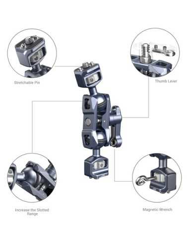 SmallRig Magic Arm with Dual Ball Heads (1/4"-20 Screws)