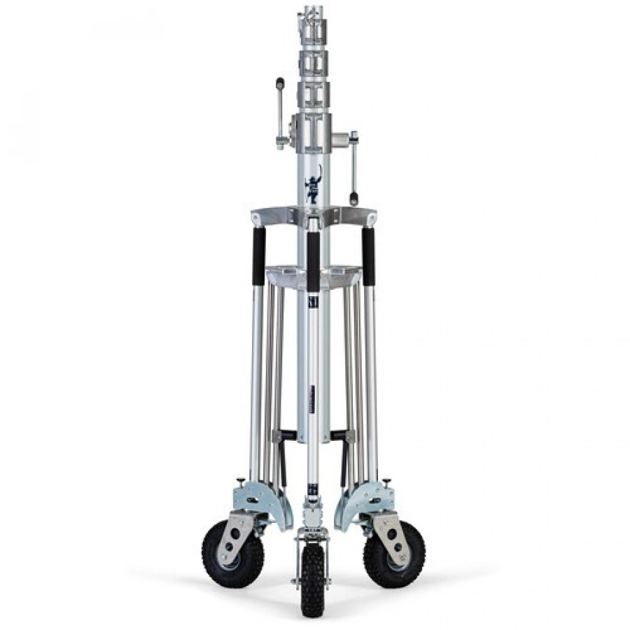 Avenger Long John Stand with Braked Foam-Filled Wheels (18.7')