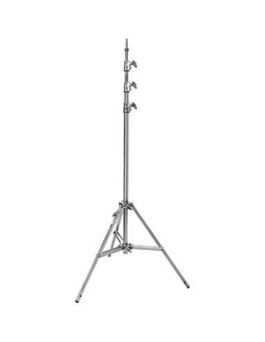 Avenger Baby Steel Stand 45 with Leveling Leg (Chrome-plated, 14.7') | Stands | CAM TOOLS Middle East | Avenger