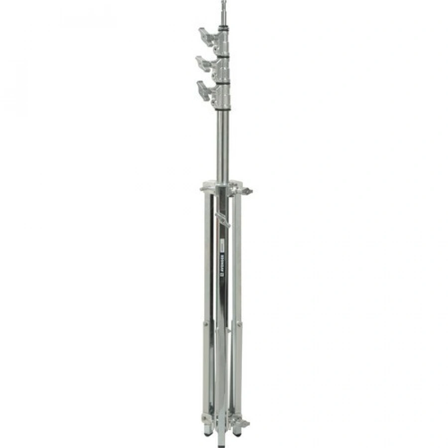 Avenger Baby Steel Stand 40 with Leveling Leg (Chrome-plated, 13')