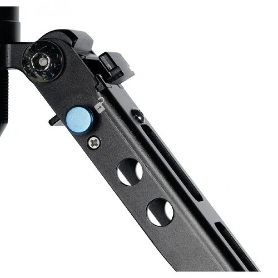 Sirui P-325FL 5-Section Carbon Fiber Monopod with VH-10 Video Head
