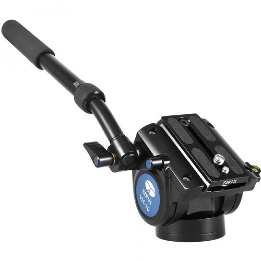 Sirui P-325FL 5-Section Carbon Fiber Monopod with VH-10 Video Head