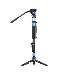 Sirui P-325FL 5-Section Carbon Fiber Monopod with VA-5 Compact Video Head