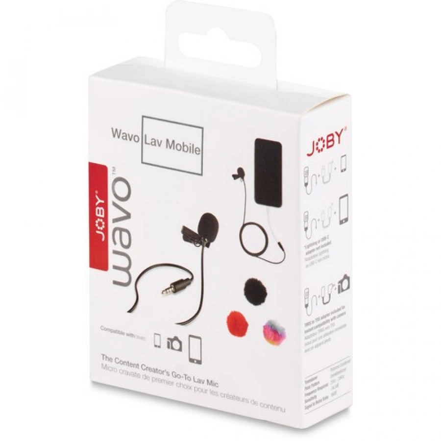 JOBY Wavo Lavalier Microphone