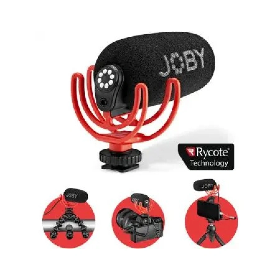 JOBY Wavo On-Camera Vlogging Compact Microphone