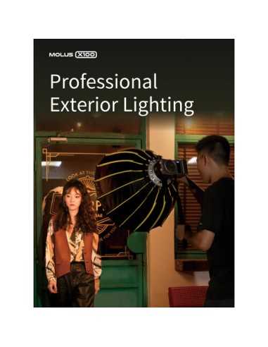 Zhiyun MOLUS X100 Bi-Color Pocket COB Monolight (Combo Kit)