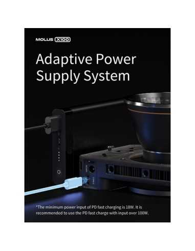 Zhiyun MOLUS X100 Bi-Color Pocket COB Monolight (Combo Kit)