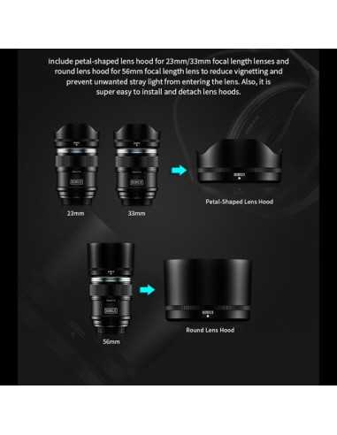 Sirui Sniper f/1.2 Autofocus 3-Lens Kit (Sony E, Black)