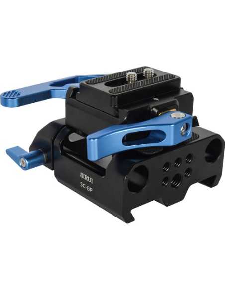 Sirui Universal Quick Release Baseplate with Dual 15mm Rod Clamp