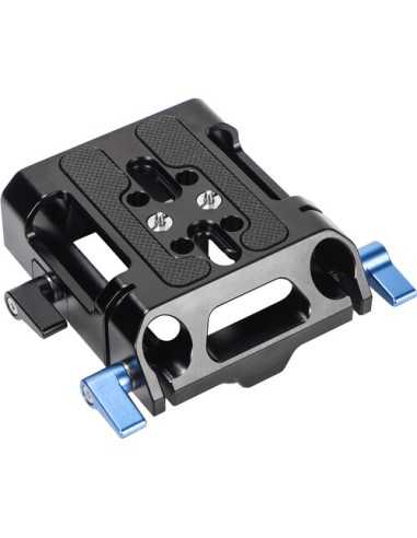Sirui Universal Quick Release Baseplate with Dual 15mm Rod Clamp
