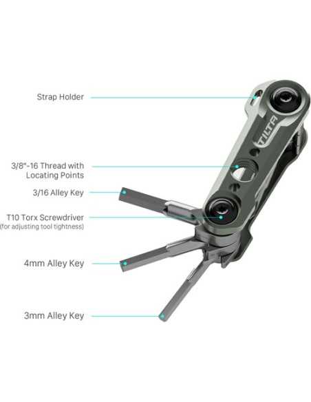 Tilta Multi-Functional Mini Tool Kit (Titanium Gray) | CAM TOOLS Middle East