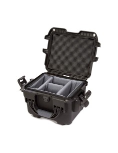 NANUK 908 HARD CASE WITH PADDED DIVIDER INSERT (BLACK)