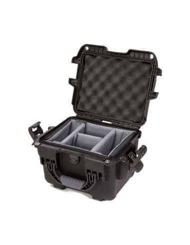 NANUK 908 HARD CASE WITH PADDED DIVIDER INSERT (BLACK) | Bags and Cases | CAM TOOLS Middle East | Nanuk