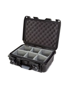 NANUK 915 HARD CASE WITH PADDED DIVIDER INSERT (BLACK)