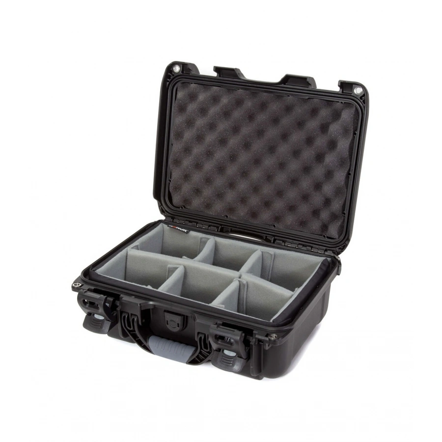 NANUK 915 HARD CASE WITH PADDED DIVIDER INSERT (BLACK)