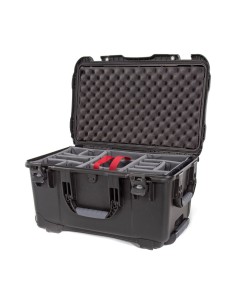 NANUK 938 HARD WHEELED CASE WITH DIVIDER SET (BLACK)