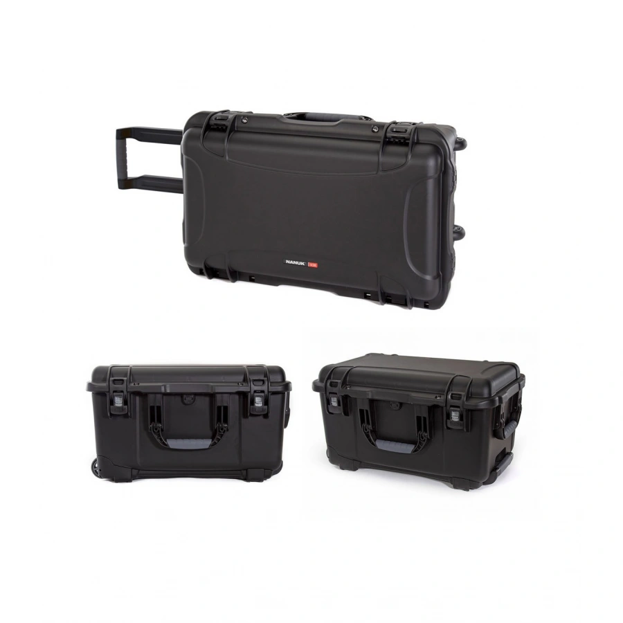 NANUK 938 HARD WHEELED CASE WITH DIVIDER SET (BLACK)