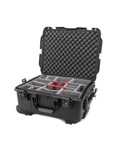 NANUK 955 HARD WHEELED CASE WITH DIVIDER SET (BLACK)