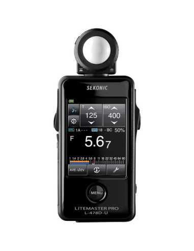 Sekonic Litemaster L-478DR Light Meter (CE Ver.) | Light Meters | CAM TOOLS Middle East | Sekonic