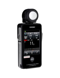 Sekonic L-478DR-U-EL Light Meter for Elinchrom EL Skyport System