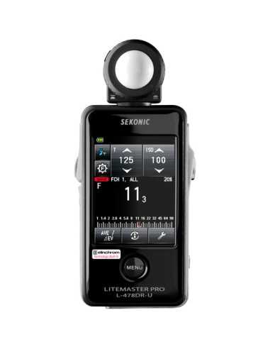Sekonic L-478DR-U-EL Light Meter for Elinchrom EL Skyport System