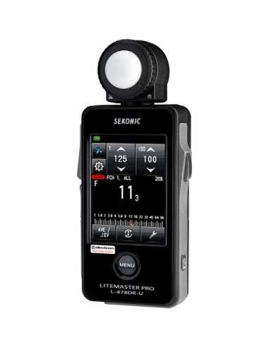 Sekonic L-478DR-U-EL Light Meter for Elinchrom EL Skyport System