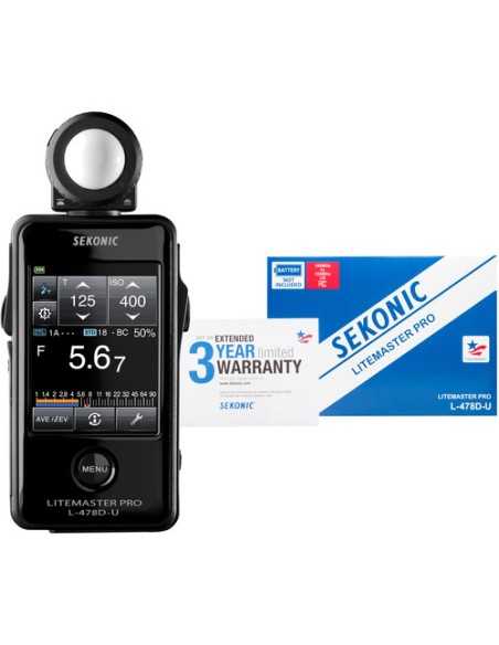 Sekonic LiteMaster Pro L-478D-U Light Meter