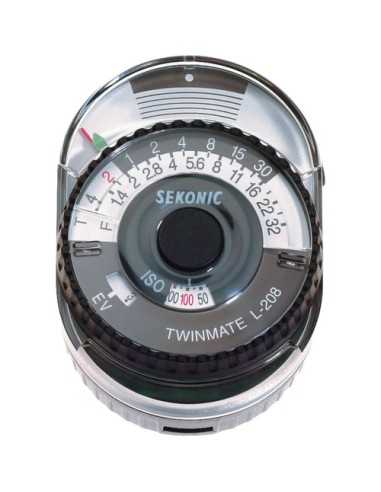 Sekonic L-208 Twin Mate Analog Incident and Reflected Light Meter