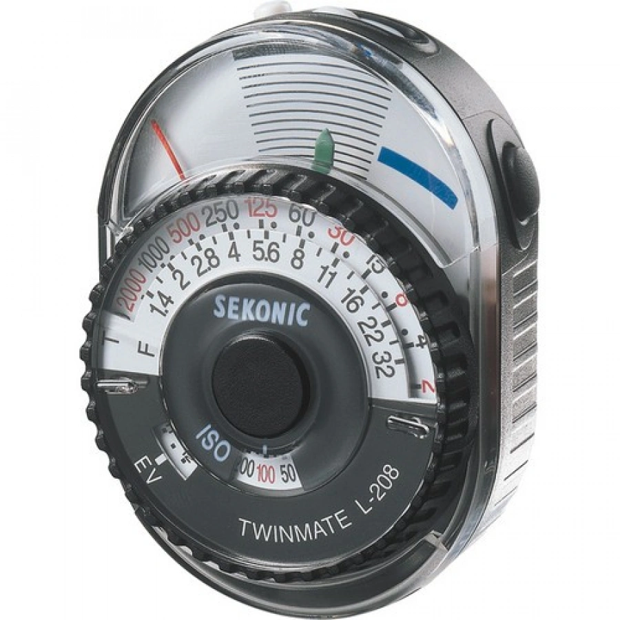 Sekonic L-208 Twin Mate Analog Incident and Reflected Light Meter