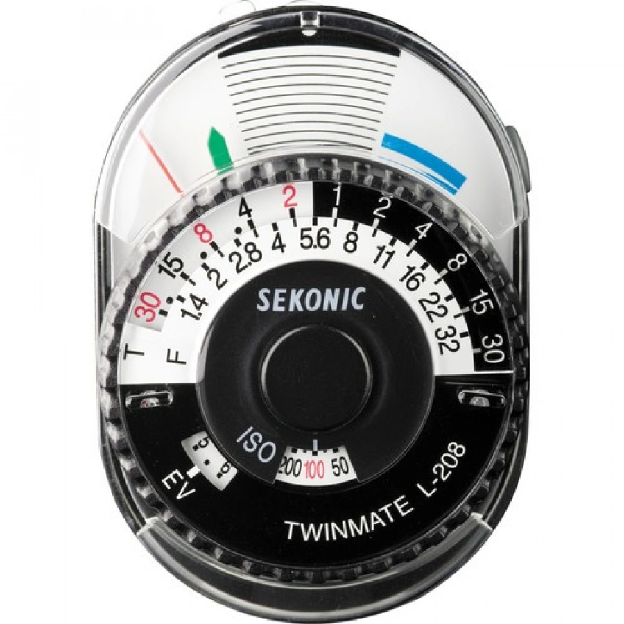 Sekonic L-208 Twin Mate Analog Incident and Reflected Light Meter