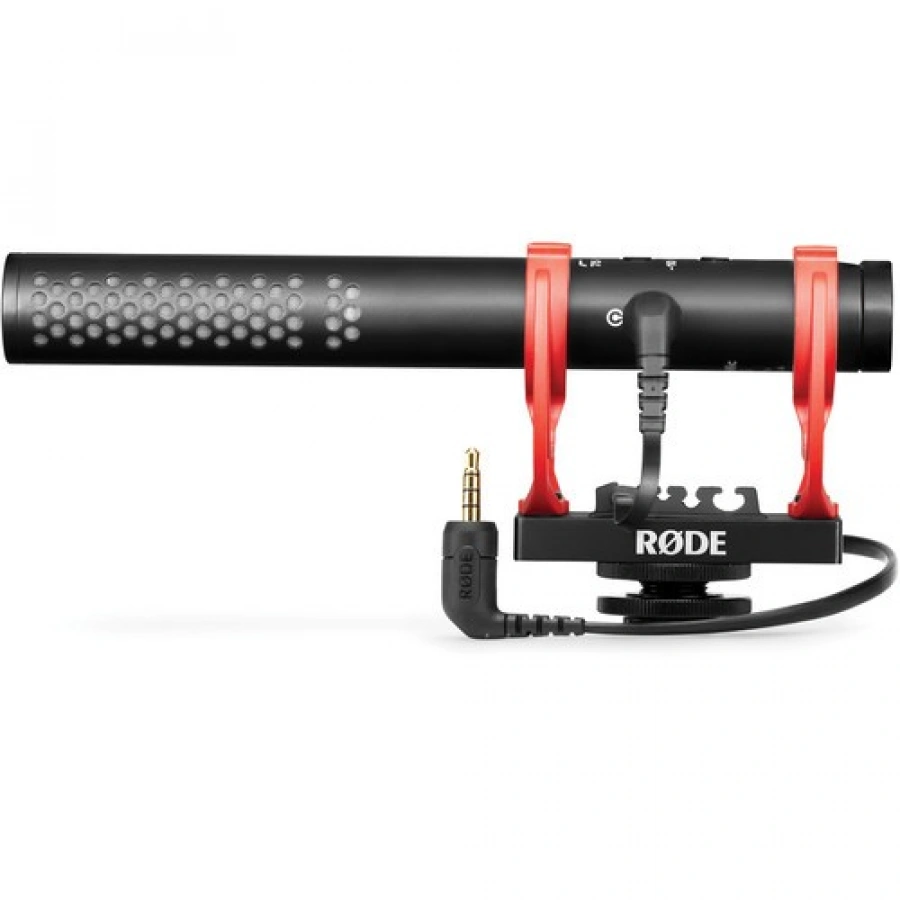 Rode VideoMic NTG On-Camera Shotgun Microphone An auto-sensing 3.5mm output