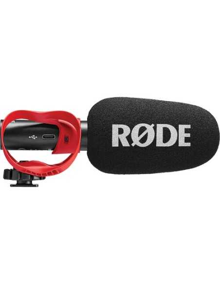 RODE VideoMic GO II-H Ultracompact Analog/USB Camera-Mount Shotgun Microphone