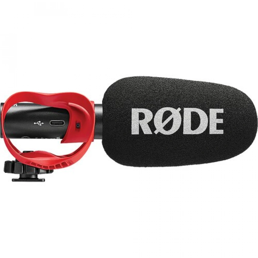 RODE VideoMic GO II-H Ultracompact Analog/USB Camera-Mount Shotgun Microphone
