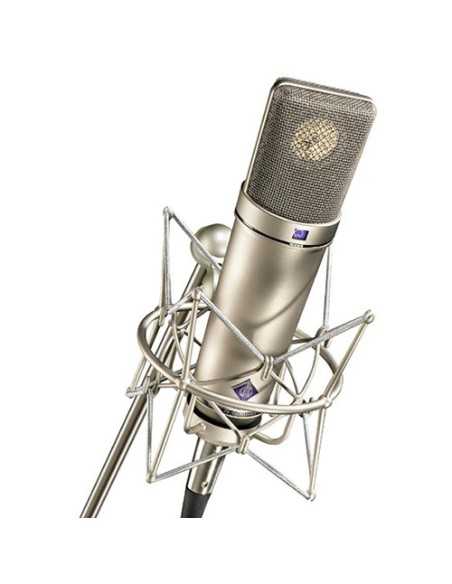 Neumann U 87 Ai Large-Diaphragm Multipattern Condenser Microphone (Studio Set, Nickel)