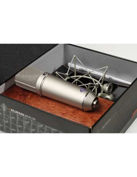 Neumann U 87 Ai Large-Diaphragm Multipattern Condenser Microphone (Studio Set, Nickel)