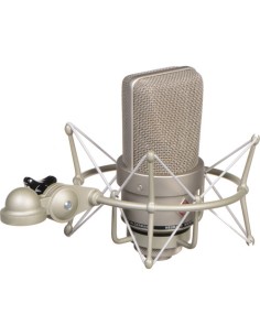 Neumann TLM 103 Large-Diaphragm Cardioid Condenser Microphone (Mono Set, Nickel)