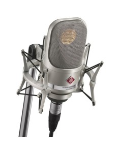 Neumann TLM 107 Studio Set Large-Diaphragm Multipattern Condenser Microphone with Shockmount (Nickel)