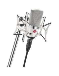 Neumann TLM 102 W Large-Diaphragm Cardioid Condenser Microphone with Shockmount (Limited Edition White)