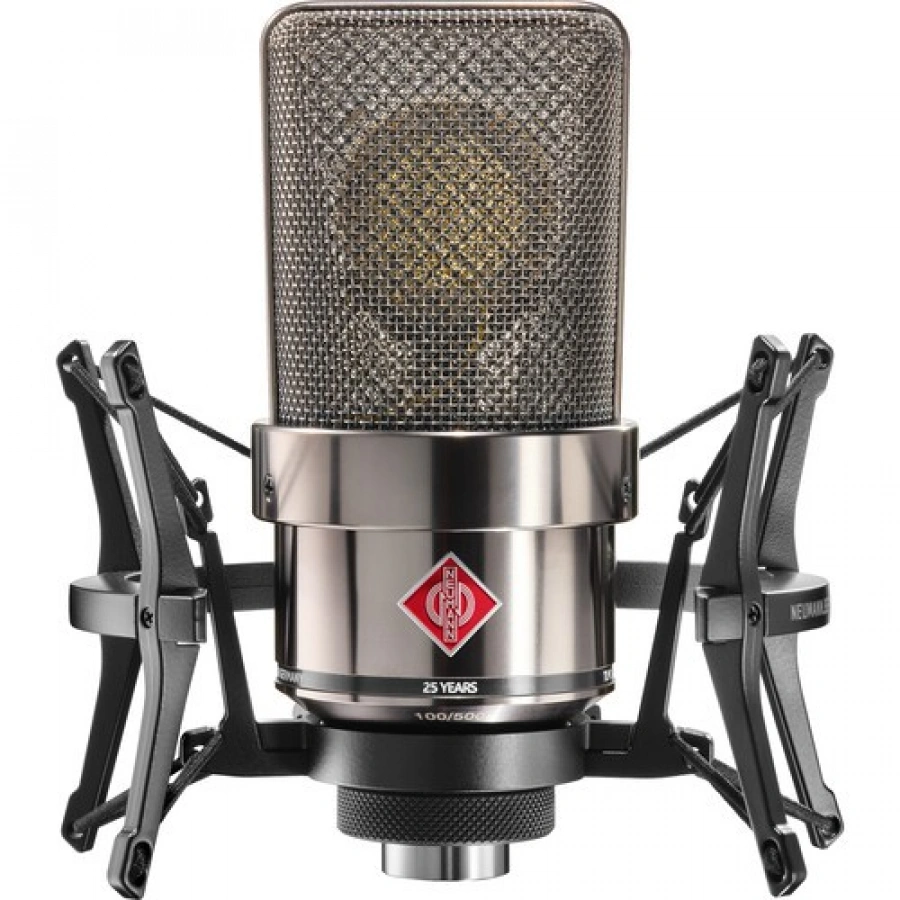 Neumann TLM 103 Large-Diaphragm Cardioid Condenser Microphone 25 Years Special Edition (Mono Set, Titanium)