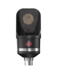 Neumann TLM 107 BK Large-Diaphragm Multipattern Condenser Microphone (Black)