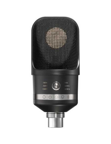 Neumann TLM 107 BK Large-Diaphragm Multipattern Condenser Microphone (Black)