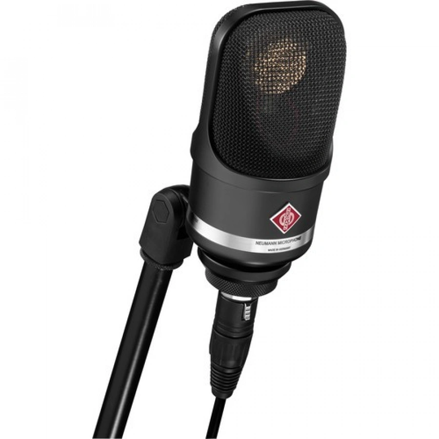 Neumann TLM 107 BK Large-Diaphragm Multipattern Condenser Microphone (Black)