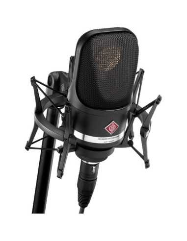 Neumann TLM 107 BK Large-Diaphragm Multipattern Condenser Microphone (Black)