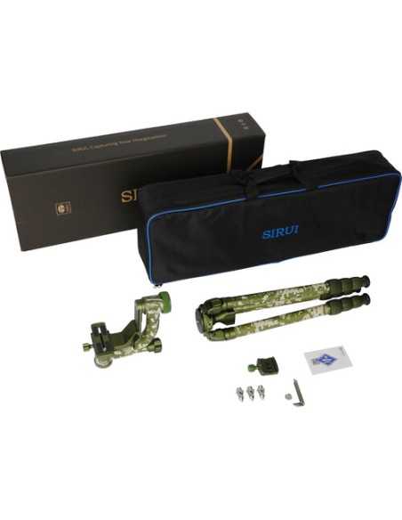 Sirui CT-3204 Explorer Series Carbon Fiber Tripod with CH-20 Gimbal Head