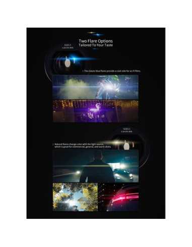 Sirui Saturn T2.9 1.6x Carbon Fiber Full-Frame Anamorphic 3-Lens Set (Sony E, Neutral Flare)